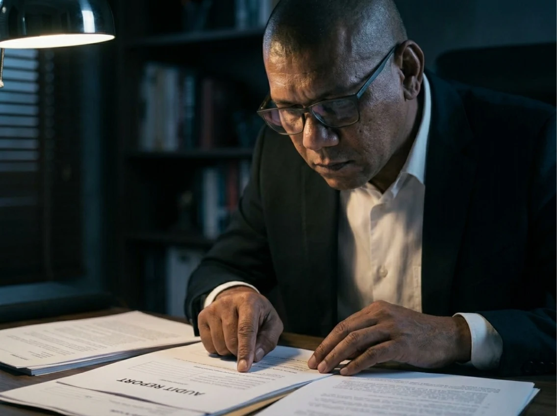 Fachada Executiva do Escritório de Perícia